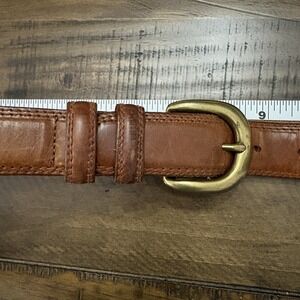 Amanda Smith Brown Genuine Leather Belt - Women's Size 28 Small